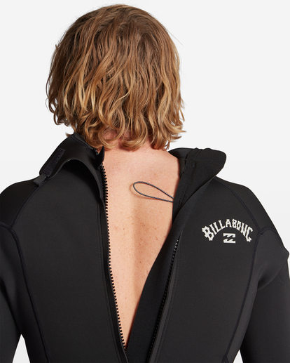 5 2/2mm Absolute - Kurzärmliger Back-Zip-Springsuit für Männer Schwarz ABYW300110 Billabong