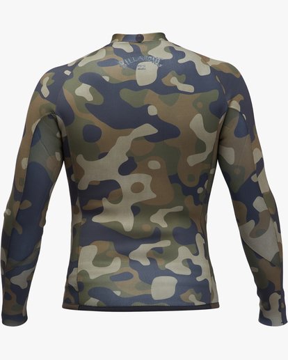 7 2mm Revolution Interchange Long Sleeve Wetsuit Jacket Black ABYW800110 Billabong