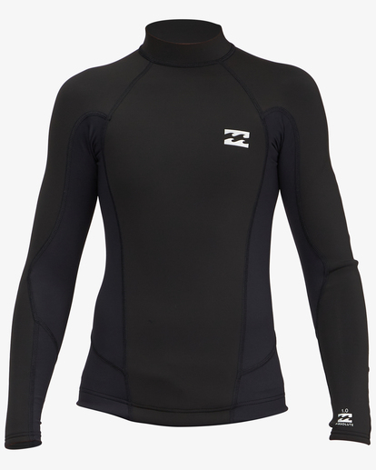 2 1mm Absolute Poly Lite Wetsuit Jacket Black ABYW800113 Billabong