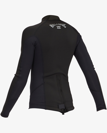 5 1mm Absolute Poly Lite Wetsuit Jacket Black ABYW800113 Billabong
