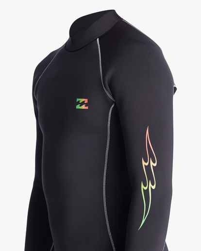 10 2mm Absolute Interchange Wetsuit Jacket Black ABYW800117 Billabong