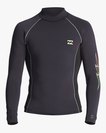 7 2mm Absolute Interchange Wetsuit Jacket Black ABYW800117 Billabong