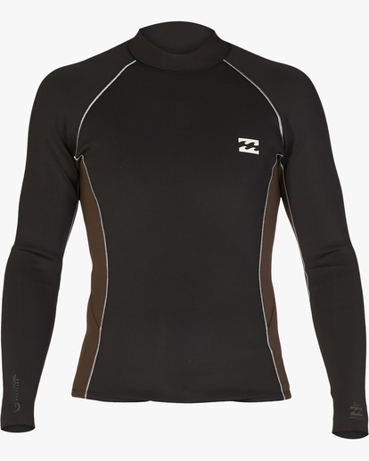 1 2mm Absolute Interchange Wetsuit Jacket Green ABYW800117 Billabong