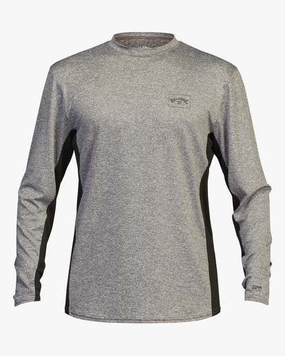 0 Arch Mesh UPF 50+ Long Sleeve Rashguard Grey ABYWR00101 Billabong