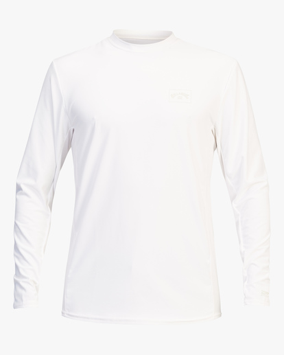 0 Arch Mesh UPF 50+ Long Sleeve Rashguard White ABYWR00101 Billabong