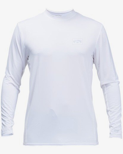 1 Arch Mesh UPF 50+ Long Sleeve Rashguard White ABYWR00101 Billabong