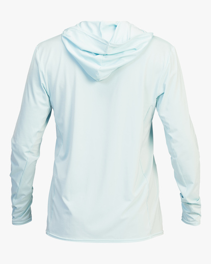 3 Arch Mesh Hooded UPF 50+ Long Sleeve Rashguard Brown ABYWR00102 Billabong