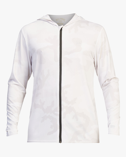 1 Stacked Loose Fit Hooded Zip-Up Long Sleeve Rashguard  ABYWR00113 Billabong