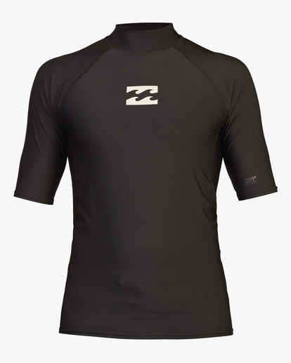 6 All Day Wave Performance Fit UPF 50+ Short Sleeve Rashguard  ABYWR00114 Billabong