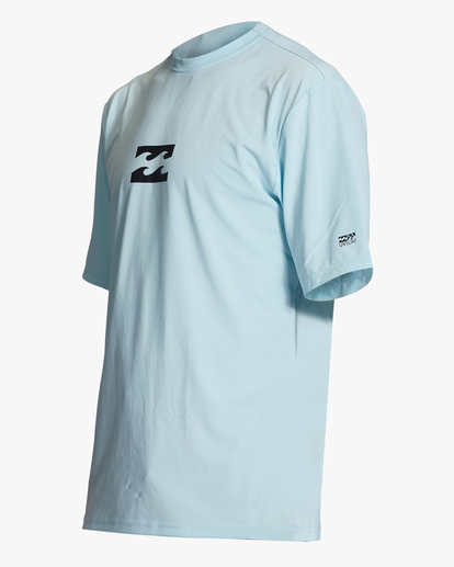 4 All Day Wave Loose Fit UPF 50+ Short Sleeve Surf Tee Blue ABYWR00128 Billabong