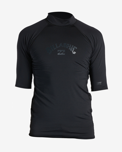 3 Arch Wave Loose Fit UPF 50+ Short Sleeve Surf Tee Black ABYWR00131 Billabong