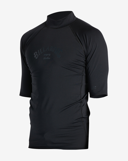 4 Arch Wave Loose Fit UPF 50+ Short Sleeve Surf Tee Black ABYWR00131 Billabong