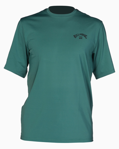 0 Arch Wave Loose Fit UPF 50+ Short Sleeve Surf Tee Yellow ABYWR00131 Billabong