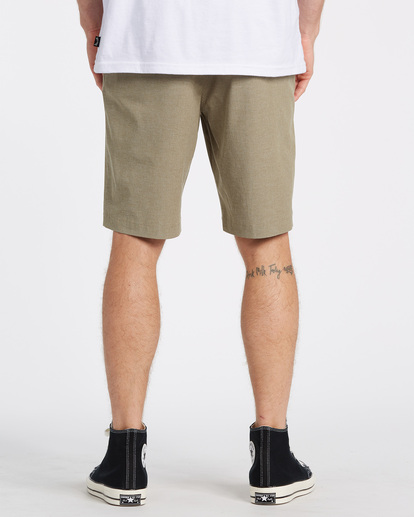 5 Crossfire Mid Submersible Shorts 19" Beige ABYWS00110 Billabong
