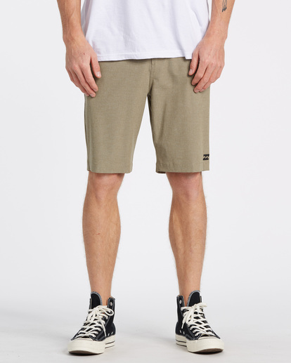 2 Crossfire Mid Submersible Shorts 19" Beige ABYWS00110 Billabong