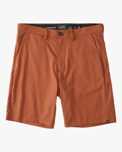 0 A/Div Surftrek Journey Shorts 20" Red ABYWS00166 Billabong