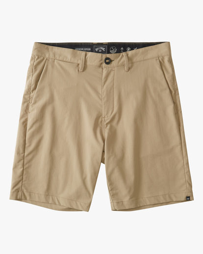 0 A/Div Surftrek Journey Shorts 20" Brown ABYWS00166 Billabong