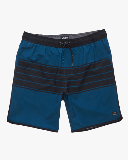 0 Crossfire Elastic '73 Submersible Shorts 18" Blue ABYWS00178 Billabong