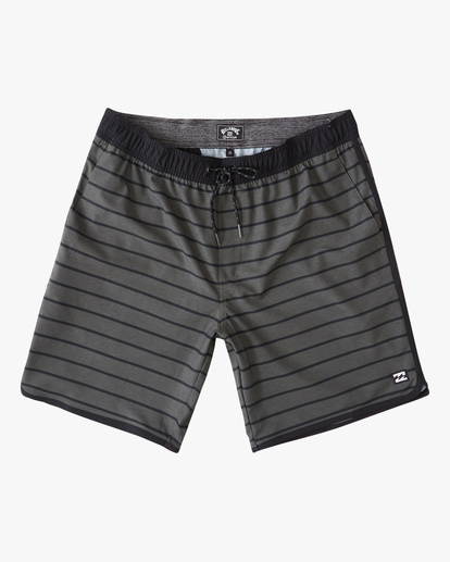 0 Crossfire Elastic '73 Submersible Shorts 18" Green ABYWS00178 Billabong