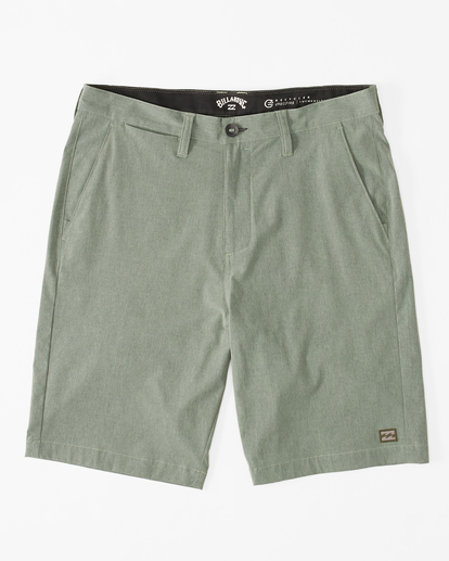 0 Crossfire Mid Submersible Shorts 19" Green ABYWS00189 Billabong
