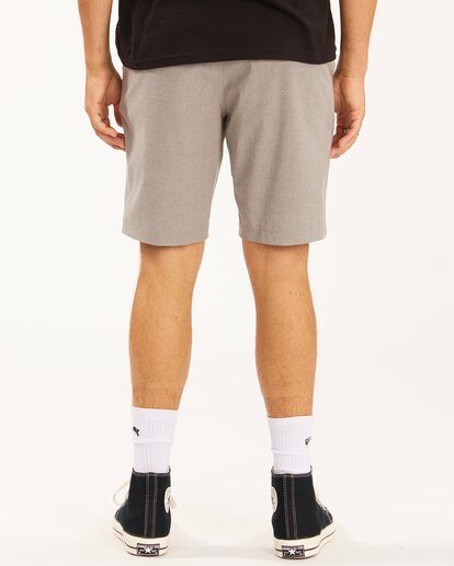 5 Crossfire Mid Submersible Shorts 19" Grey ABYWS00189 Billabong