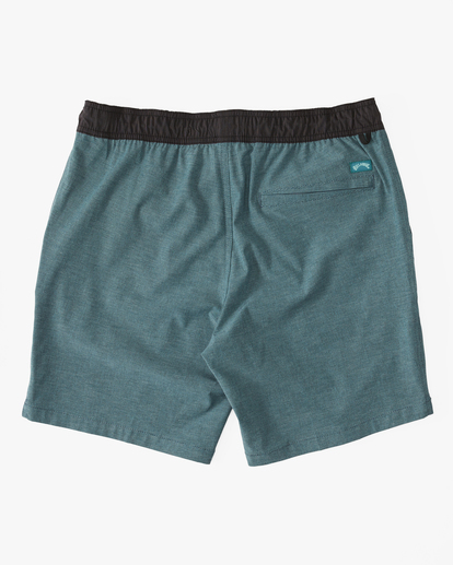 1 Crossfire Elastic Submersible Shorts 18" Blue ABYWS00190 Billabong