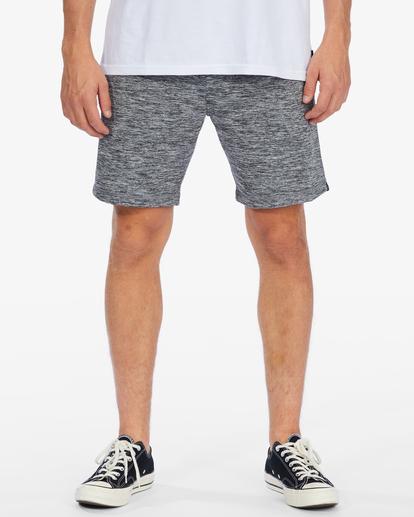 2 A/Div Surftrek Fleece Sweatshorts Grey ABYWS00191 Billabong