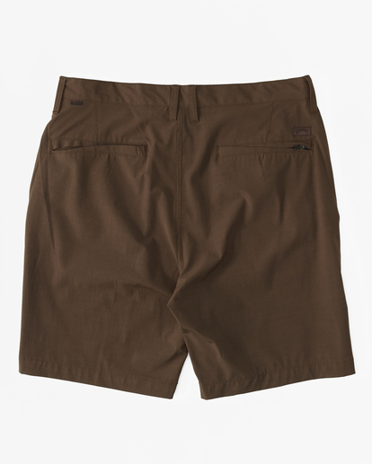 4 Crossfire Solid - Submersible Shorts for Men Brown ABYWS00195 Billabong