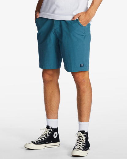 1 Crossfire Solid - Short voor in en uit het water voor Heren Blue ABYWS00195 Billabong