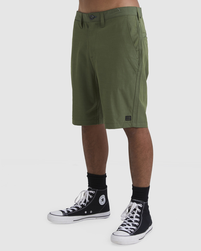 1 Crossfire Solid - Submersible Shorts für Männer Grün ABYWS00195 Billabong