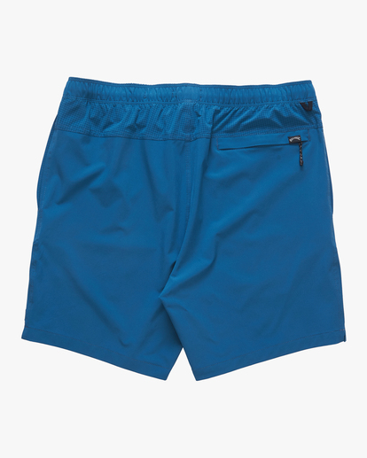 1 A/Div Surftrek Elastic Shorts 17" Blue ABYWS00196 Billabong