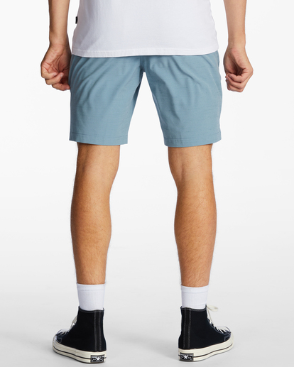 2 Crossfire Slub Submersible 21" Shorts Blue ABYWS00199 Billabong
