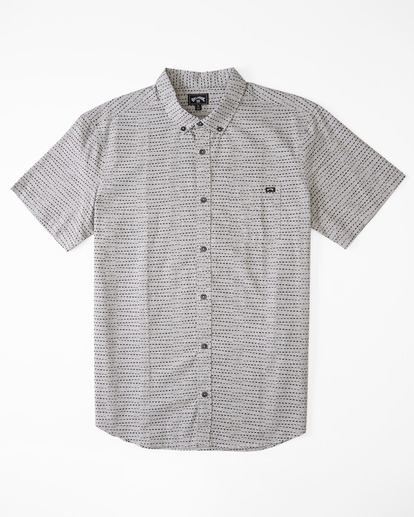 4 Sundays Mini Short Sleeve Shirt Grey ABYWT00112 Billabong