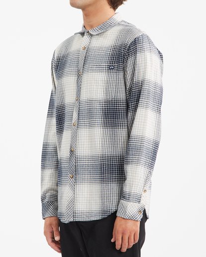 1 Coastline Flannel Shirt Beige ABYWT00116 Billabong