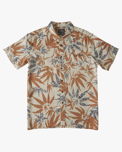 4 A/Div Kern Hemp Short Sleeve Shirt  ABYWT00118 Billabong