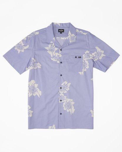 6 Sundays Vacay Short Sleeve Shirt Pink ABYWT00122 Billabong