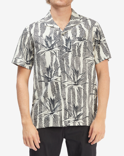 0 Sundays Vacay Short Sleeve Shirt Beige ABYWT00122 Billabong