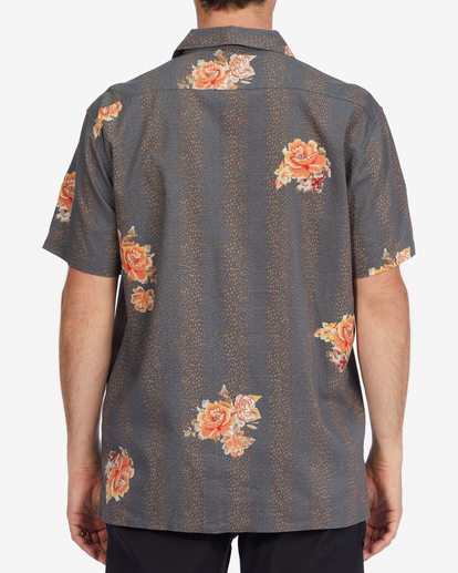 2 Sundays Vacay Short Sleeve Shirt Grey ABYWT00122 Billabong