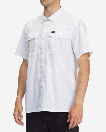 2 A/Div Otis Surftrek Shirt White ABYWT00159 Billabong