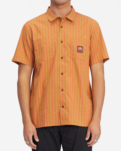 0 The Simpsons Duff Delivery Short Sleeve Shirt Red ABYWT00181 Billabong