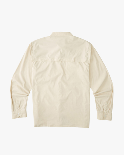 6 A/Div Surftrek Long Sleeve Shirt Beige ABYWT00187 Billabong