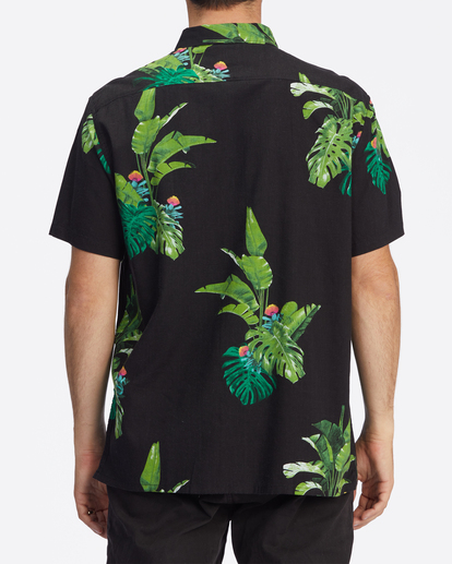 3 Kamea Jungle Short Sleeve Shirt Black ABYWT00192 Billabong