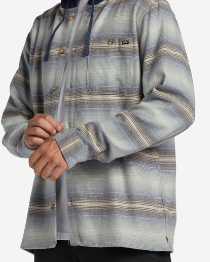 billabong baja hooded flannel