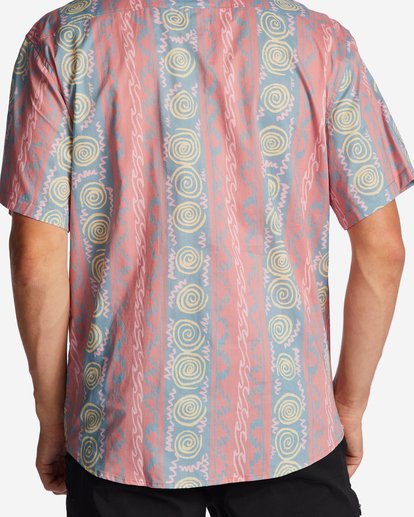 2 Sundays Short Sleeve Shirt Red ABYWT00234 Billabong