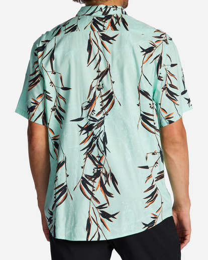 2 Sundays - Camisa de Manga Corta para Hombre Azul ABYWT00234 Billabong