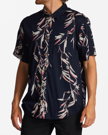 0 Sundays - Short Sleeve Shirt for Men Black ABYWT00234 Billabong