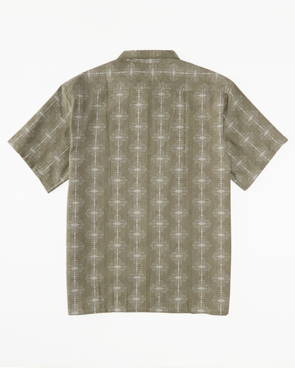 7 Sundays Jacquard - Camisa de manga curta para Homem Beige ABYWT00235 Billabong