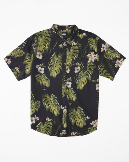 4 Kamea Sundays Short Sleeve Shirt Green ABYWT00236 Billabong