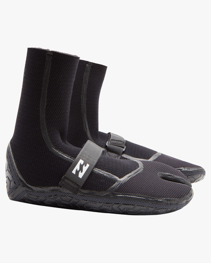 4 3mm Furnace Comp - Botas para fato de surf com dedo separado para Homem Preto ABYWW00107 Billabong