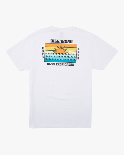 5 Olas Pocket T-Shirt White ABYZT00510 Billabong